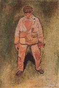 Edvard Munch Fisherman painting